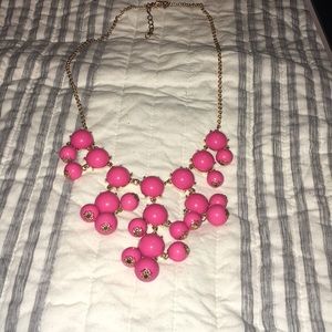 Pink bubble necklace